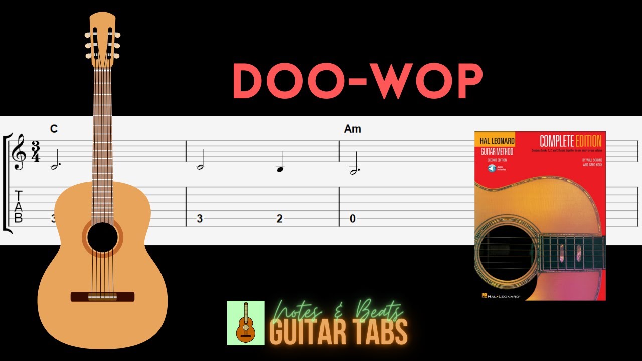 (36 of 70) Hal Leonard Book 1- Doo-Wop GUITAR TAB