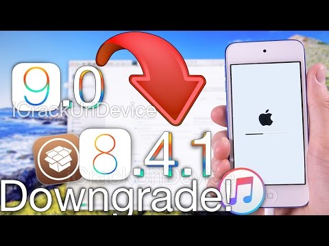 Downgrade iOS 9 to iOS 8.4.1 & Jailbreak Update - ANY iPhone, iPad & iPod Touch Restore