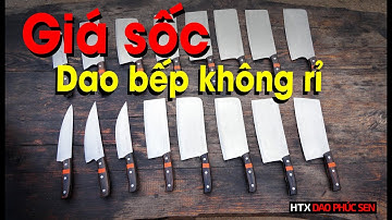 𝑺𝑨𝑳𝑬 𝒏𝒉𝒂𝒏𝒉 Dao Không rỉ và bộ dao nhíp CB88 𝐌𝐨̛́𝐢 Hàng Chuẩn Của HTX Dao Phúc Sen