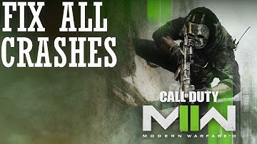 How to Fix COD MW2 All Crashes | Call of Duty Modern warfare 2 Crashing | 100% Solved 2023
