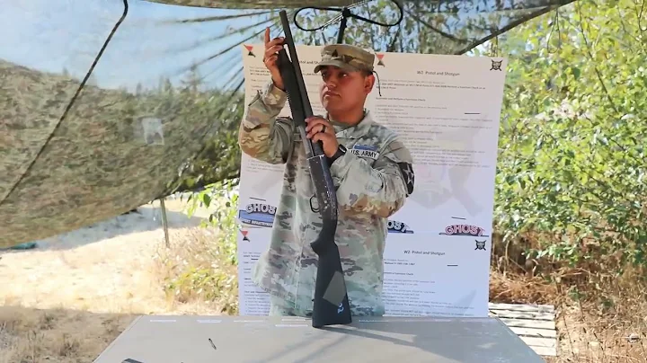 M17 Pistol and Shot gun assemble and disassemble
