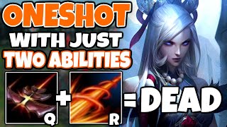 LETHALITY CAITLYN MID can ONESHOT YOU with 2 ABILITIES (She was even BUFFED in 12.12) | 12.13