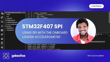 STM32F407 SPI - Using SPI with the onboard LIS3DSH Accelerometer