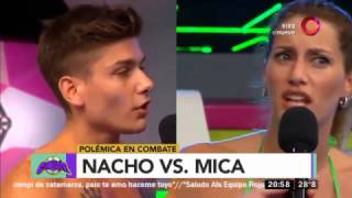 FUERTE PELEA MICA VS NACHO - YouCombate