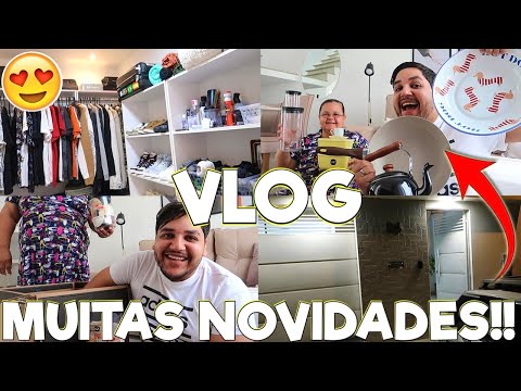 AS NOVIDADES NÃO PARAM DE CHEGAR? + A CASA FICOU SUPER ILUMINADA!!