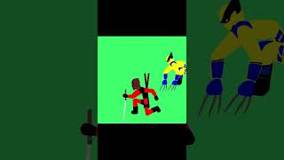 Logan, Deadpool and Final Boss in Stick War Legacy