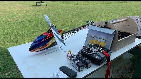 Align T-Rex 470LT - Learning to hover