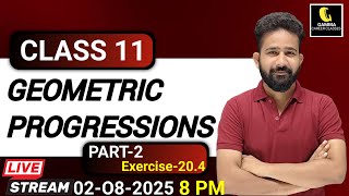 RD Sharma Class 11th Ex. 20.4Question 3 to 6 Solutions|Chapter 20(Geometric progressionsbyashwanisir