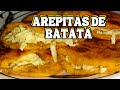 😋 Así hice las AREPITAS DE BATATA O CAMOTE |Receta Casera