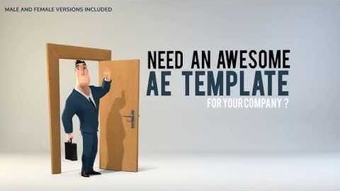 After effects template - Corporate Presentation 3D