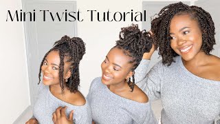 How To Do Mini Twist | Mini twist Tutorial | Boho Mini Twist