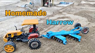 HMT Tractor with Homemade Harrow