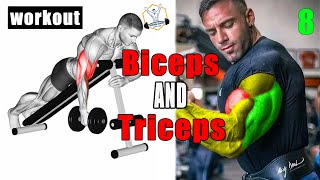 مجموعة تمارين تعمل علي ضخامة عضلات الذراعين بشكل فعال جدا Biceps And Triceps |  Exercise