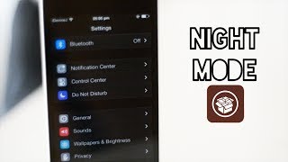 Nightmode - System Wide Dark UI (iPhone/iPod/iPad) (iOS 7)