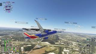 Dangerous 737 Max Approach into Dallas Ft. Worth International. (45 Knot Crosswind)