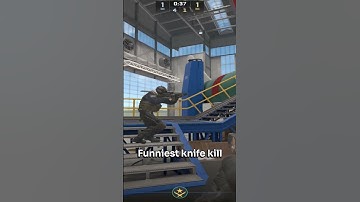 Funniest knife kill! 😲#shorts