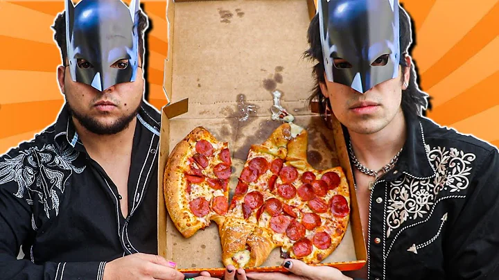 Testing Little Caeser's Batman Calzone W/ Corey