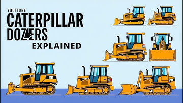 The Ultimate Guide to Caterpillar Dozers: Track & Wheel Options by Size!
