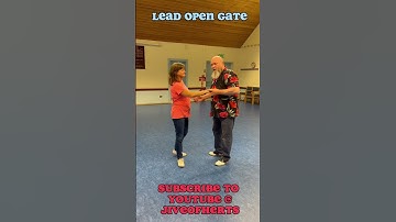 Nice, easy basic jive move: Lead Open Gate #rockabilly #jivelessons #rocknroll #dance #rockandroll