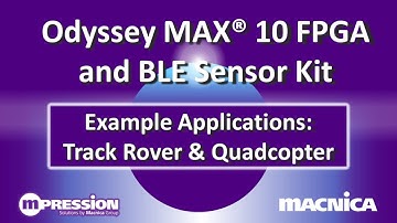 Mpression Odyssey Kit Example Applications: Track Rover and Quadcopter