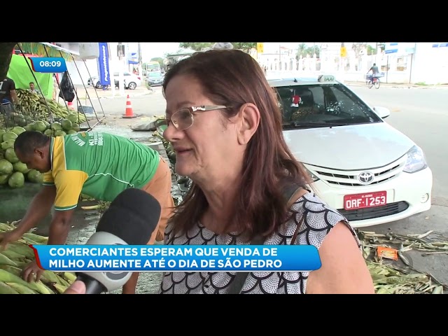 Vendedores de milho de Maceió reclamam do movimento este ano