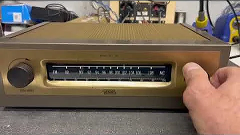 Eico HFT-90 High Fidelity Vacuum Tube FM Tuner