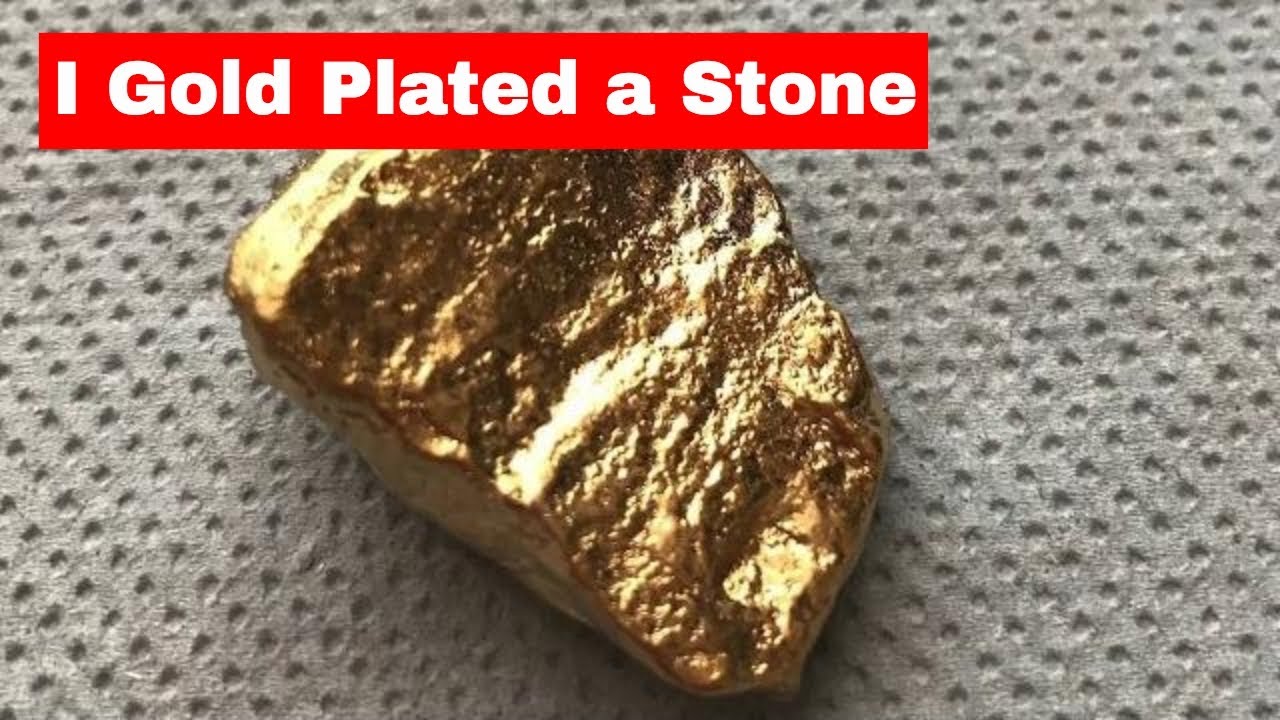 How to copper,nickel and gold plate a Stone YouTube