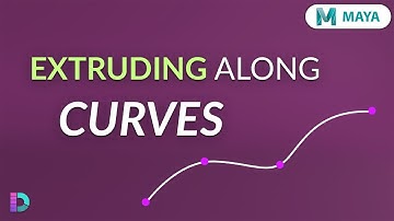 Extrude Along A Curve In Maya