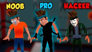 Slap king NOOB vs 😎PRO vs 👨‍💻HACKER