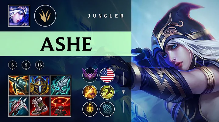 Ashe Jungle vs Malphite - NA Master Patch 25.23