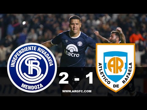 ¡GANÓ LA LEPRA! Independiente Rivadavia 2-1 Atlético Rafaela