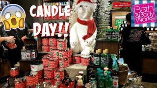 BATH AND BODY WORKS $8.95 CANDLES SHOP WITH ME HAUL 2018