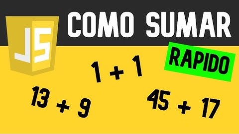 👉 Cómo SUMAR en JavaScript - Visual Studio Code😱