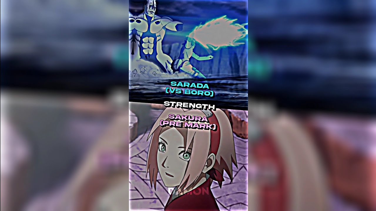 Sarada vs Sakura
