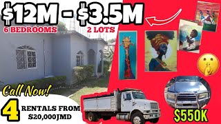 6 Bedroom House sale ! Dirt cheap house for sale in Jamaica. Buying land in Jamaica. Cheap Land