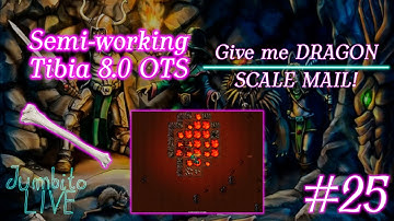 Hunting Edron Dragons! - Semi-working Tibia 8.0 OTS #25