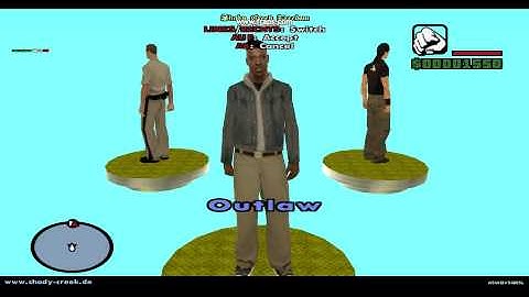 Shady Creek Script Development - Class Selection