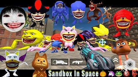 Sandbox In Space New Update🎃⚔️😱!#nextbots #playground #obunga #gmod #garrysmod #gaming #sandbox #yt 