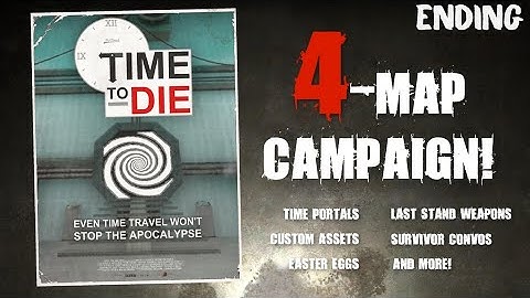 LEFT 4 DEAD 2 - Time To Die | AddOn Campaign Map | Walkthrough Gameplay | ENDING - Townhouse Finale