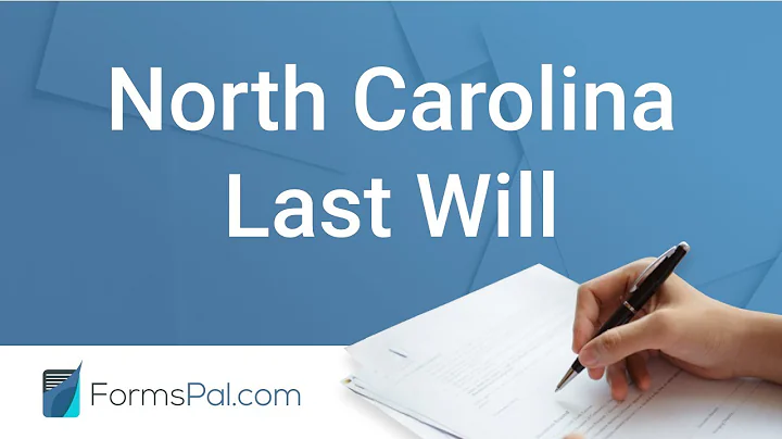 North Carolina Last Will and Testament - GUIDE
