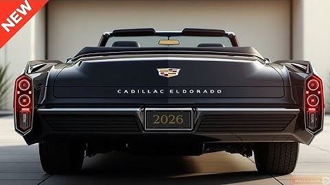 “2026 Cadillac Eldorado Review | A Game-Changer in American Luxury Cars”