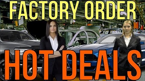 FACTORY ORDER A NEW CAR. GO MANUFACTURER DIRECT, SAVE MONEY ON NEW CARS 2022: The Homework Guy