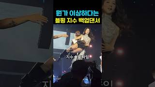 뭔가 이상한 블핑 지수 백업댄서