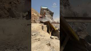 ASMR Rock Crushing: Giant Jaw Crusher Smashes Big Stones | Stone Crusher Machine at Work #Stonecrush