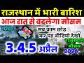 Rajasthan weather report 18 March 2026 rajasthan ka Mausam राजस्थान मौसम 18 मार्च 2026