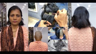 A Mumbai Housewife Getting Head Shave For Summer | She Enjoyed Her Headshave At Just Wow Salon
