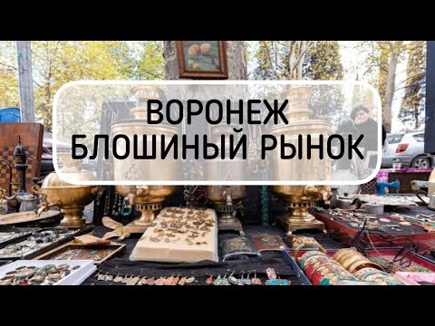 Побывали на самом крупном в черноземье блошином рынке. Здесь продают все.