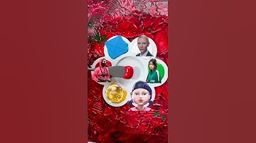 Satisfying 6 Squid Game 3 Color mixing #squidgame3 #squidgame #satysfyingart #colormixing