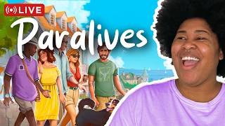 🔴 LIVE First Time Playing Paralives! (1) #CozyGames #ParalivesPartner