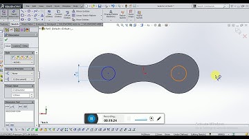 How to design chain sprocket in Solidworks part 1